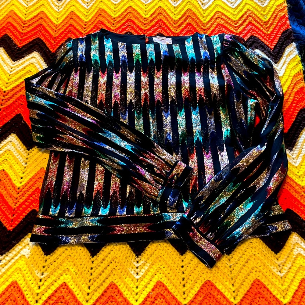 1980’s Lloyd Williams glitter top